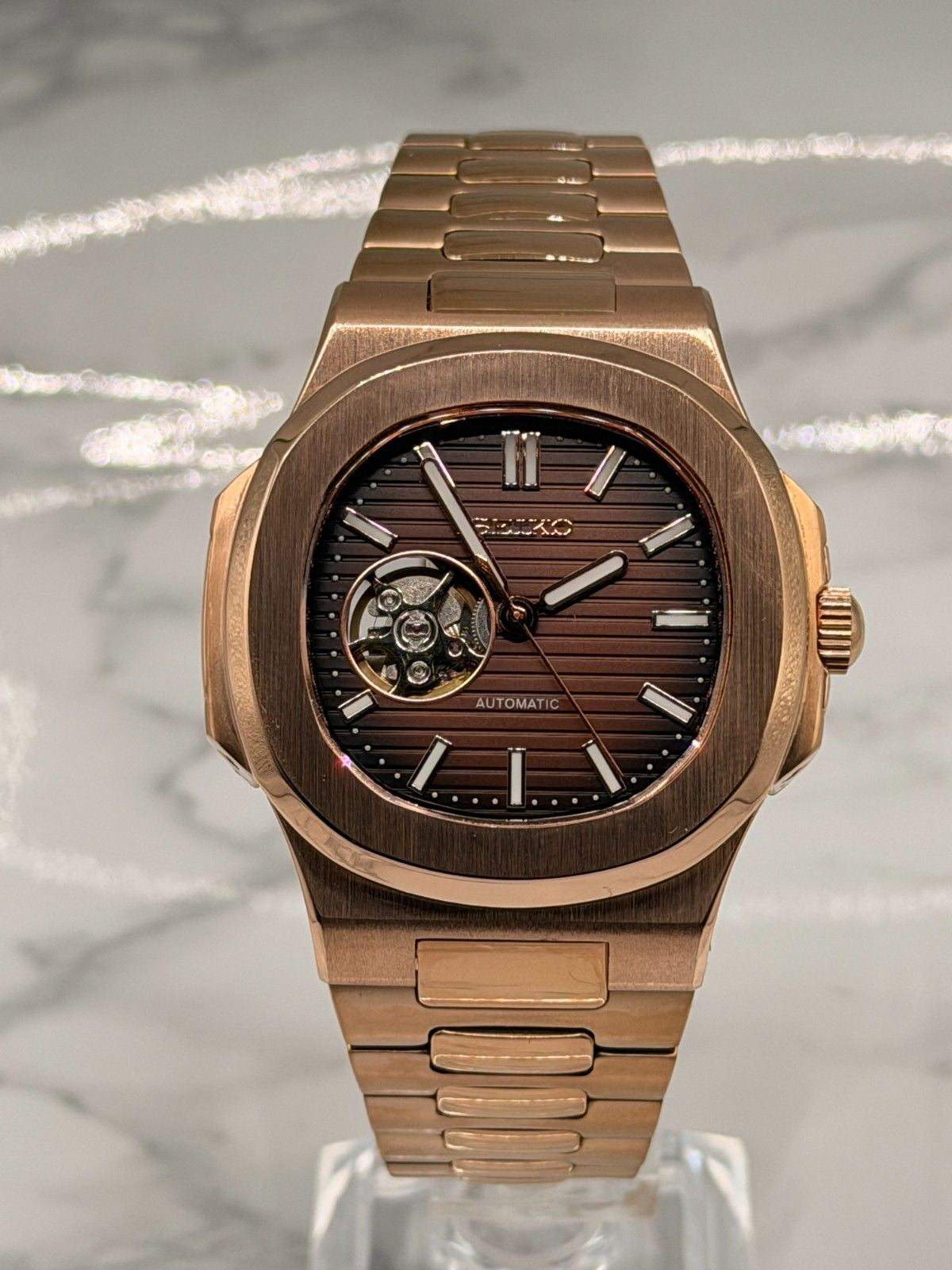 Nauteiko Openheart Rose Gold Chocolatte