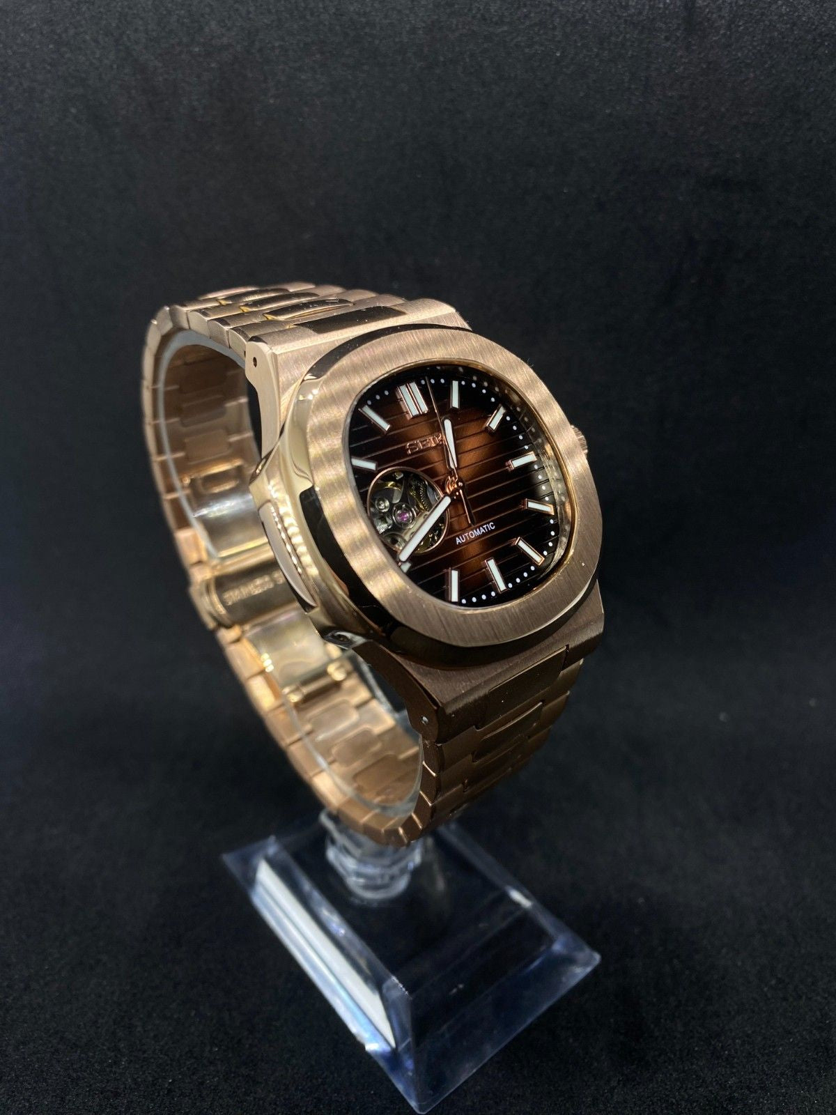 Nauteiko Openheart Rose Gold Chocolatte